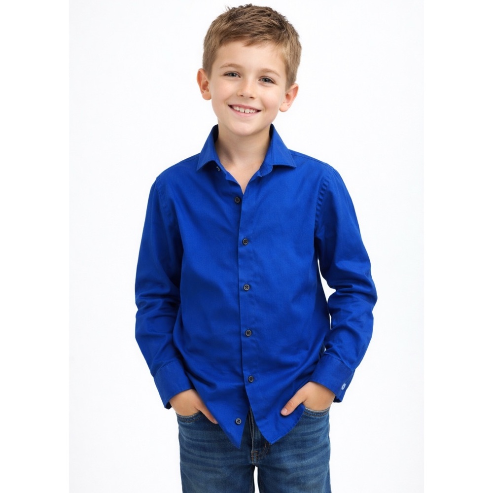 Kids Calvin Klein Royal Blue Shirt
